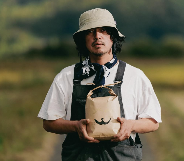 Ba___sho from, Hyakusho Watanabe Rice Farm Yamagata!