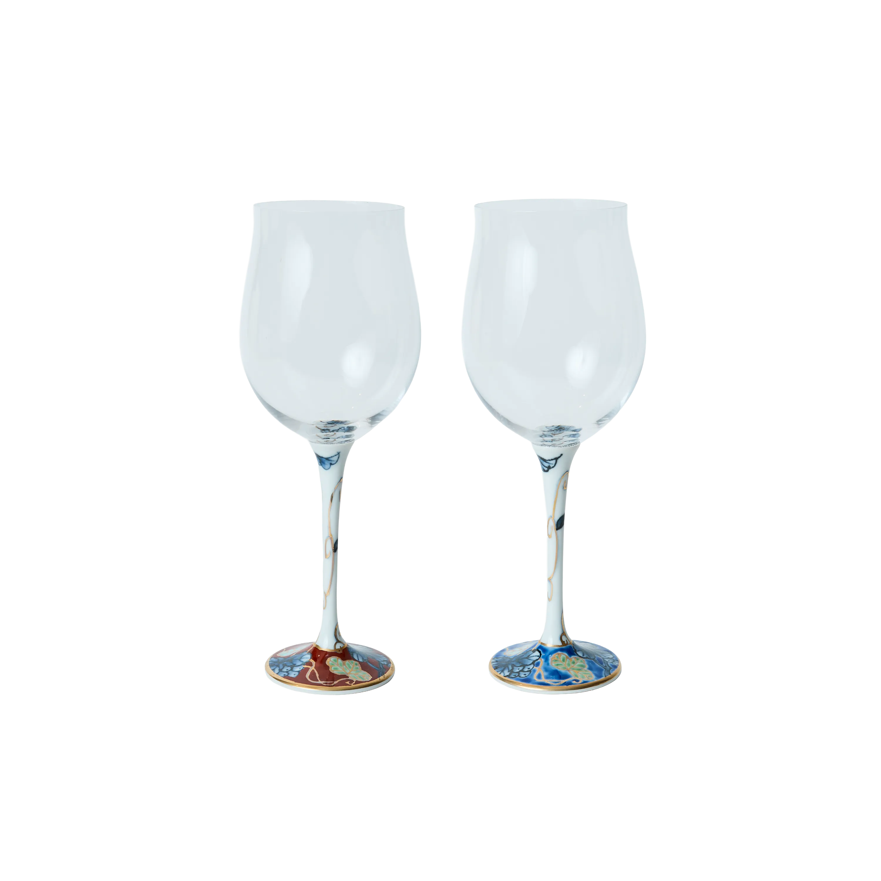 Kotobuki Kajitsu + Rose Sparkling + Arita Porcelain Wine Glass Pair