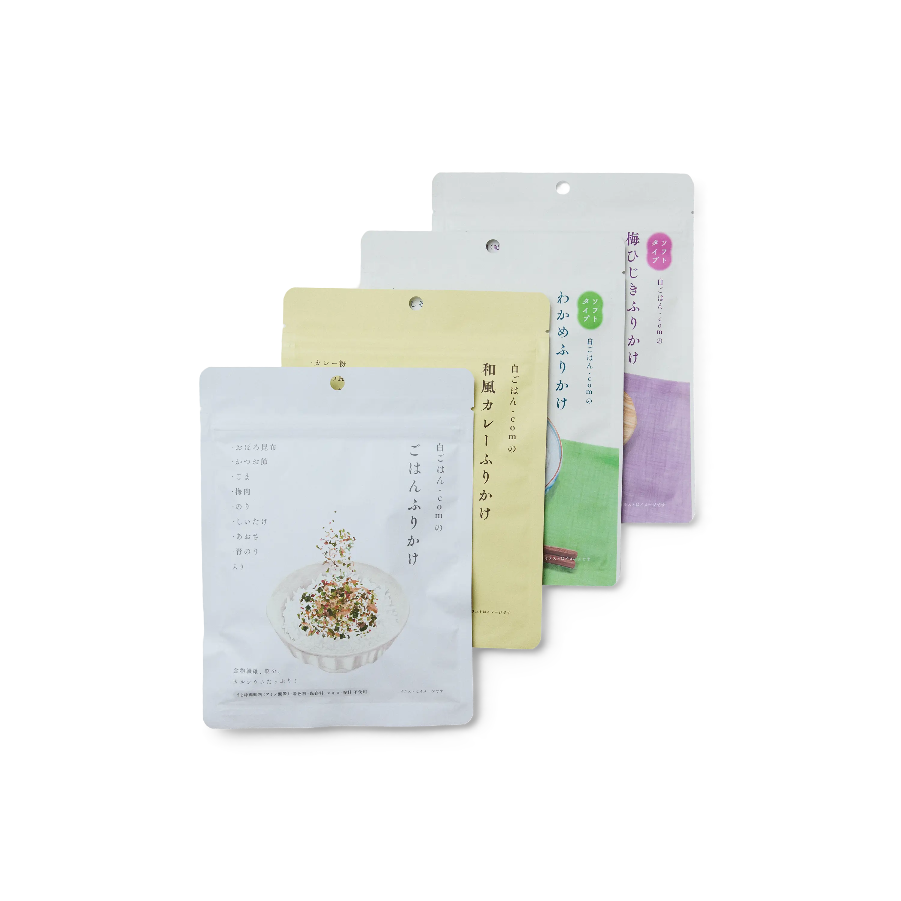 Additive‑Free Furikake 4‑Pack Starter Set