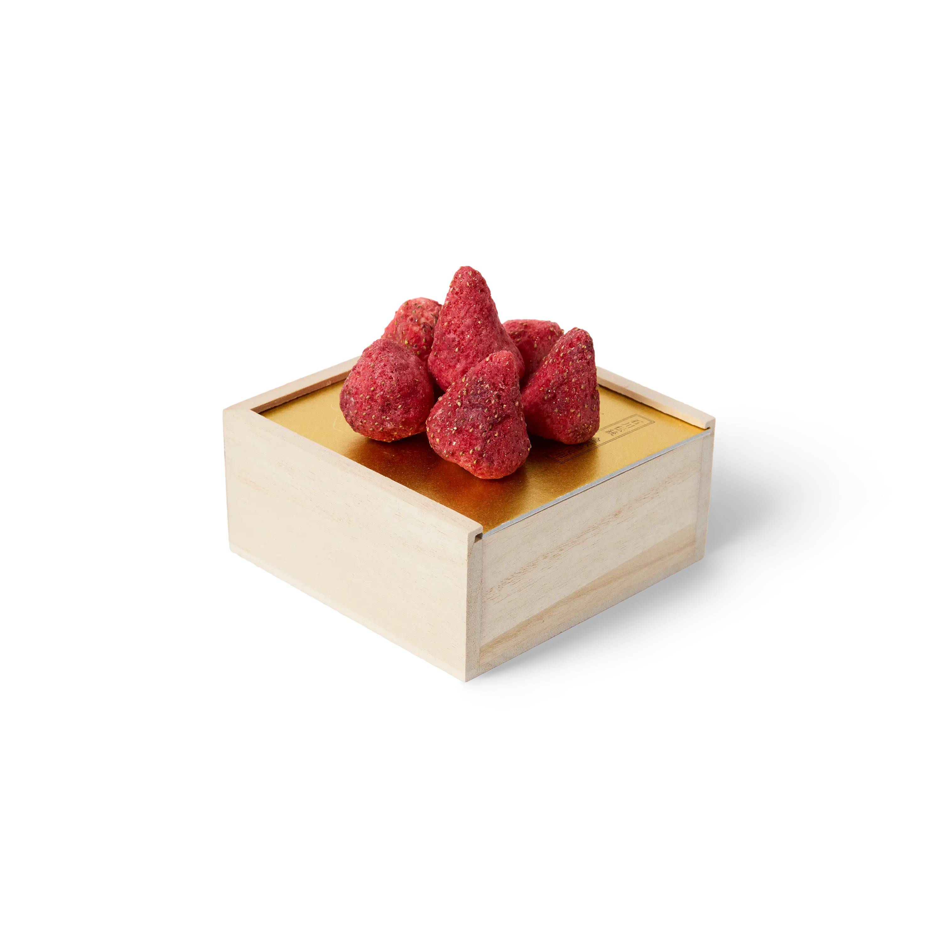 Blessed Strawberries – A Gilded Harmony of Flavor