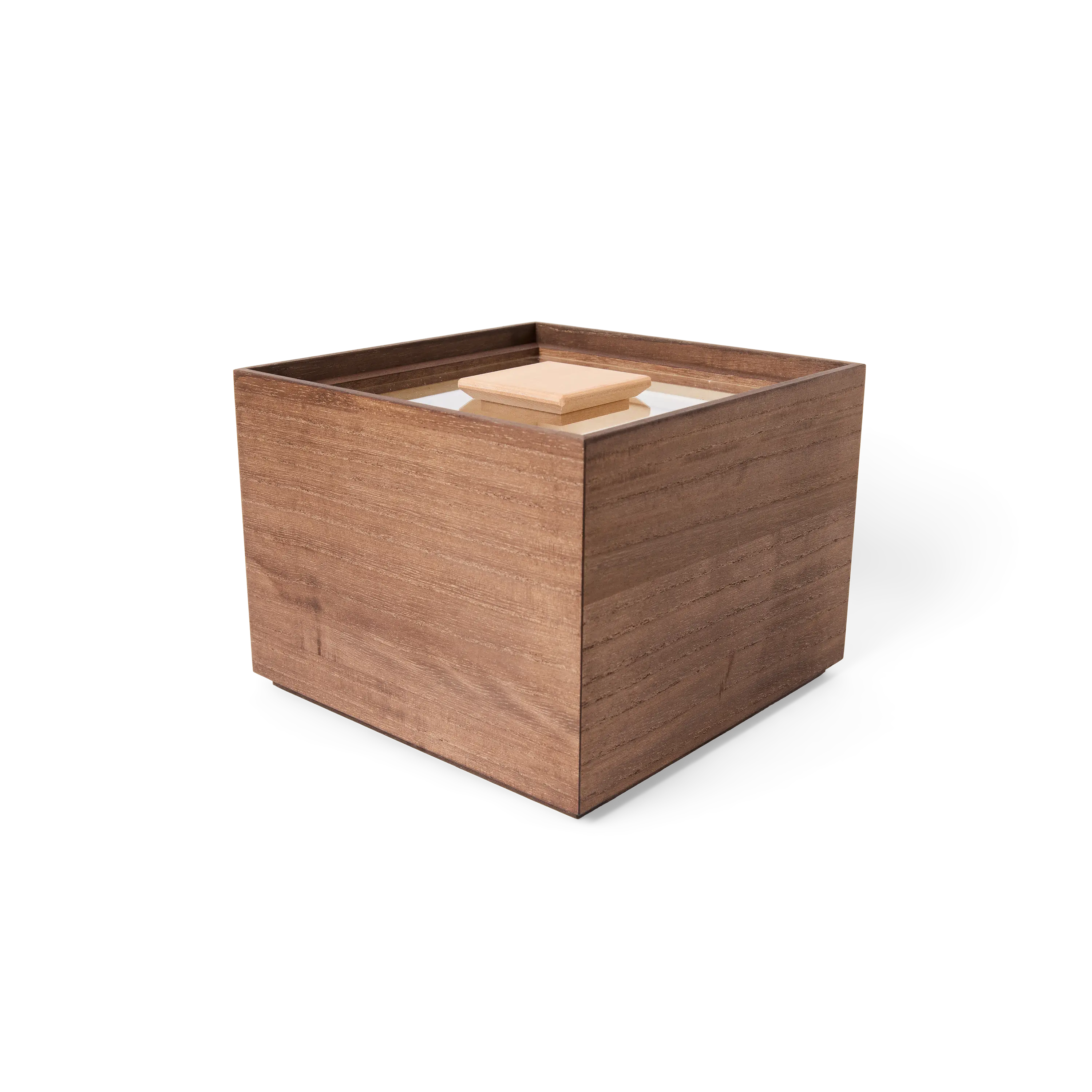 Kiri Rice Box - Black “Persimmon Tannin Finish”