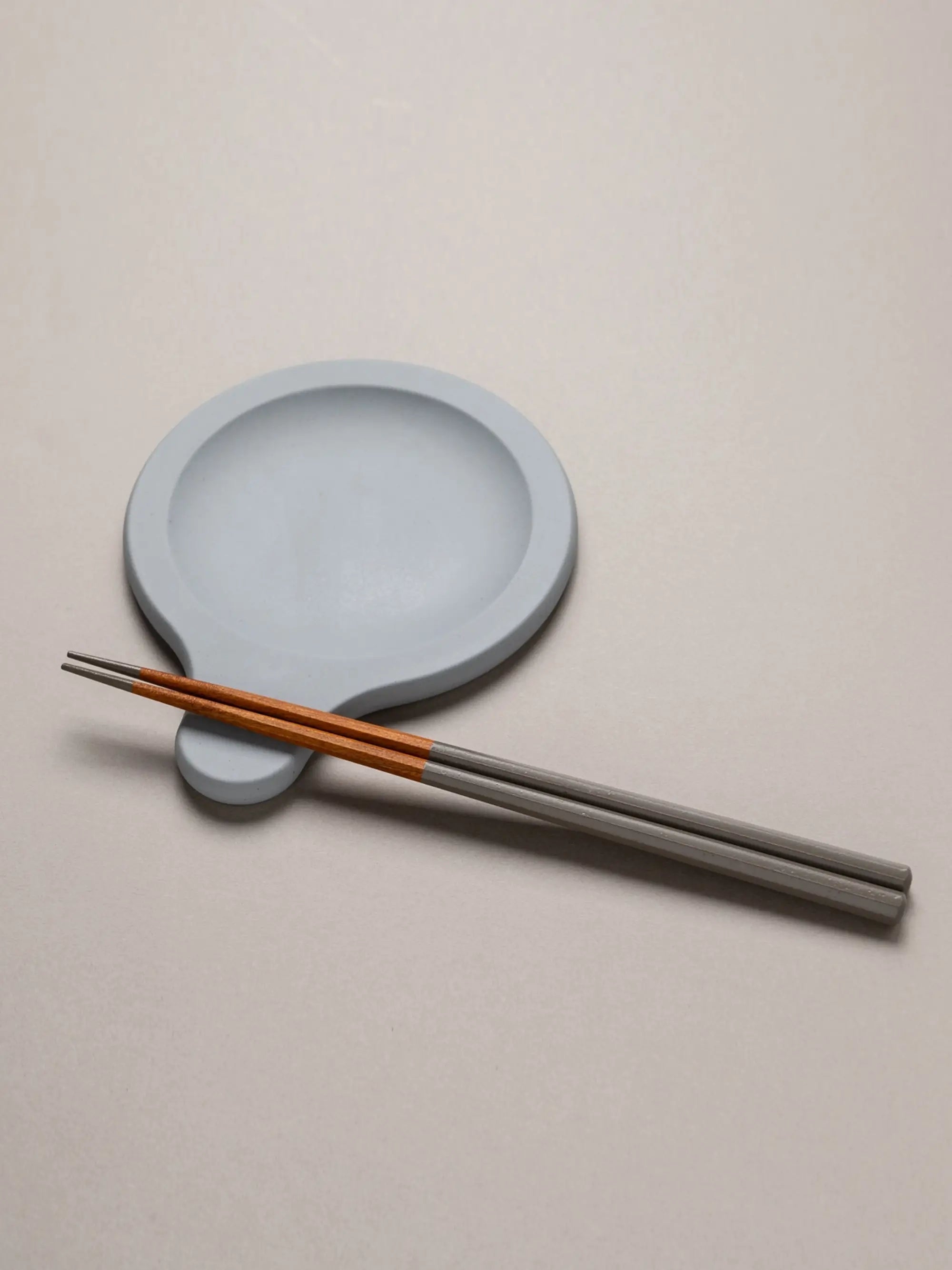 Sarahashi double set – white × gray